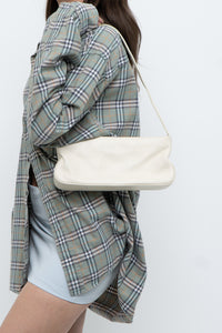 Vintage x SANTI Cream Leather Purse