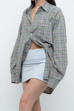 Load image into Gallery viewer, SUNDAY BEST x Baby Blue Fitted Mini Skirt (XS)