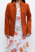 Load image into Gallery viewer, Vintage x Orange Suede Zip Jacket (XS, S)