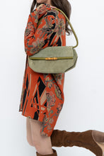 Load image into Gallery viewer, Vintage x LBABILA MILANO Green Suede Purse