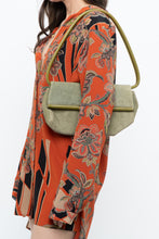 Load image into Gallery viewer, Vintage x LBABILA MILANO Green Suede Purse