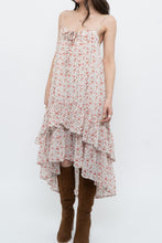 Load image into Gallery viewer, SNDYS x White, Red Floral Bohemian Dress (XS)
