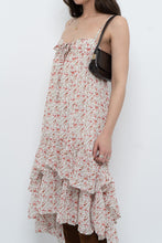 Load image into Gallery viewer, SNDYS x White, Red Floral Bohemian Dress (XS)
