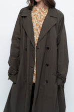 Load image into Gallery viewer, Modern x Dark Green Spring Belted Trench (S-L)