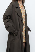 Load image into Gallery viewer, Modern x Dark Green Spring Belted Trench (S-L)
