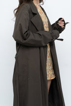 Load image into Gallery viewer, Modern x Dark Green Spring Belted Trench (S-L)