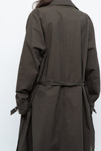 Load image into Gallery viewer, Modern x Dark Green Spring Belted Trench (S-L)