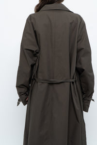 Modern x Dark Green Spring Belted Trench (S-L)