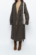 Load image into Gallery viewer, Modern x Dark Green Spring Belted Trench (S-L)