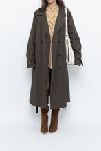 Load image into Gallery viewer, Modern x Dark Green Spring Belted Trench (S-L)
