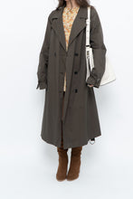 Load image into Gallery viewer, Modern x Dark Green Spring Belted Trench (S-L)