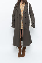 Load image into Gallery viewer, Modern x Dark Green Spring Belted Trench (S-L)