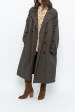 Load image into Gallery viewer, Modern x Dark Green Spring Belted Trench (S-L)