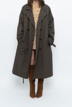 Load image into Gallery viewer, Modern x Dark Green Spring Belted Trench (S-L)