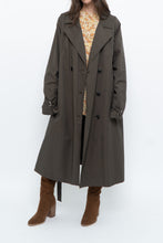 Load image into Gallery viewer, Modern x Dark Green Spring Belted Trench (S-L)
