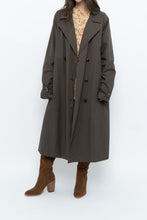 Load image into Gallery viewer, Modern x Dark Green Spring Belted Trench (S-L)