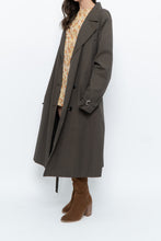 Load image into Gallery viewer, Modern x Dark Green Spring Belted Trench (S-L)