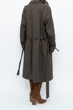 Load image into Gallery viewer, Modern x Dark Green Spring Belted Trench (S-L)