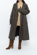 Load image into Gallery viewer, Modern x Dark Green Spring Belted Trench (S-L)
