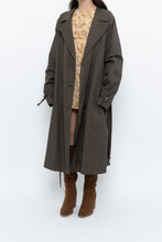 Load image into Gallery viewer, Modern x Dark Green Spring Belted Trench (S-L)
