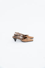 Load image into Gallery viewer, Vintage x FRANCO SARTO Tan Leather Kitten Heels (8)