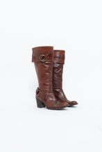 Load image into Gallery viewer, Vintage x NINE WEST Tan Leather Boots (7)