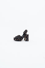 Load image into Gallery viewer, NINE WEST x Floral Fabric Platform Heels (7, 7.5)