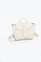 Load image into Gallery viewer, SENREVE x Cream Pebble Leather Structured Purse