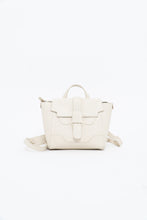 Load image into Gallery viewer, SENREVE x Cream Pebble Leather Structured Purse