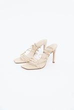 Load image into Gallery viewer, SCHUTZ x Cream Leather Strappy Sandals (7.5, 8)