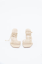 Load image into Gallery viewer, SCHUTZ x Cream Leather Strappy Sandals (7.5, 8)