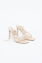 Load image into Gallery viewer, SCHUTZ x Cream Leather Strappy Sandals (7.5, 8)