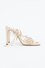 Load image into Gallery viewer, SCHUTZ x Cream Leather Strappy Sandals (7.5, 8)