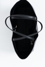Load image into Gallery viewer, TORY BURCH x Black Leather Tote