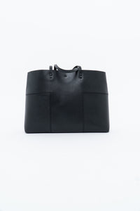 TORY BURCH x Black Leather Tote