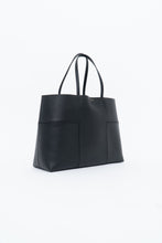 Load image into Gallery viewer, TORY BURCH x Black Leather Tote