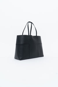 TORY BURCH x Black Leather Tote