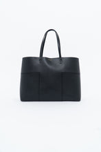 Load image into Gallery viewer, TORY BURCH x Black Leather Tote