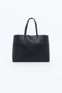 TORY BURCH x Black Leather Tote