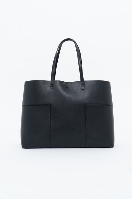 TORY BURCH x Black Leather Tote