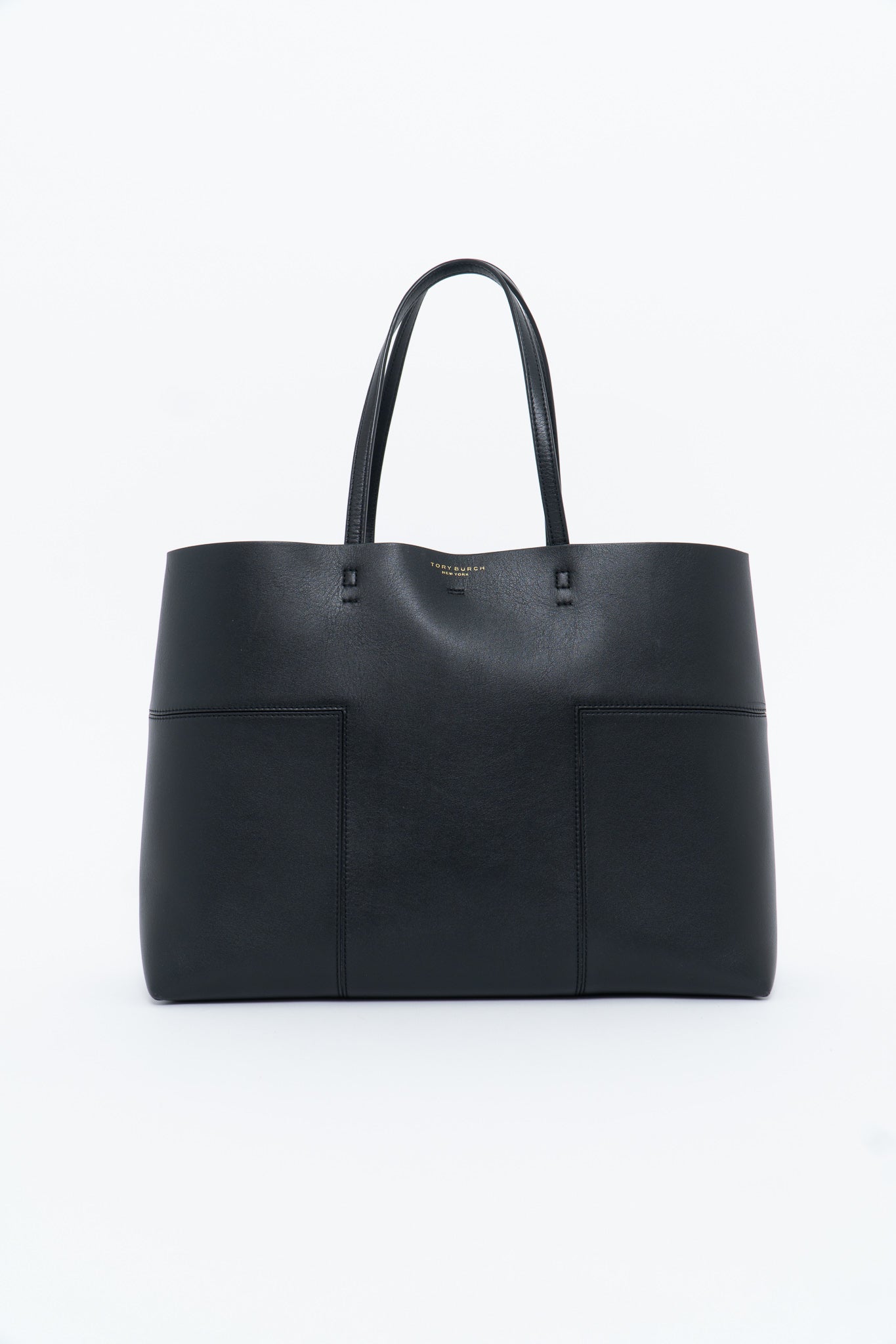 TORY BURCH x Black Leather Tote