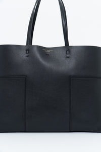 TORY BURCH x Black Leather Tote