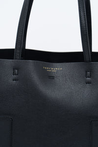 TORY BURCH x Black Leather Tote