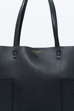Load image into Gallery viewer, TORY BURCH x Black Leather Tote