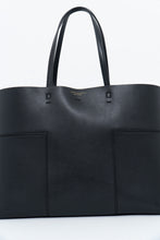 Load image into Gallery viewer, TORY BURCH x Black Leather Tote
