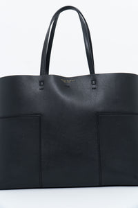 TORY BURCH x Black Leather Tote
