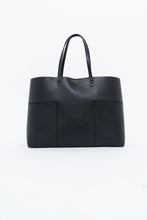 Load image into Gallery viewer, TORY BURCH x Black Leather Tote