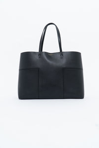 TORY BURCH x Black Leather Tote