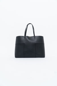 TORY BURCH x Black Leather Tote