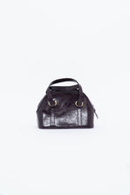 Load image into Gallery viewer, Vintage x Purple Leather Croc Structured Purse